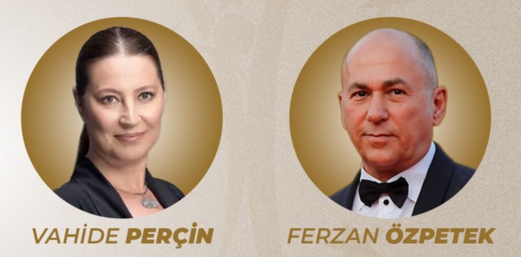 ALTIN KOZA'NIN ONUR �D�LLER� FERZAN �ZPETEK VE VAH�DE PER��N'�N